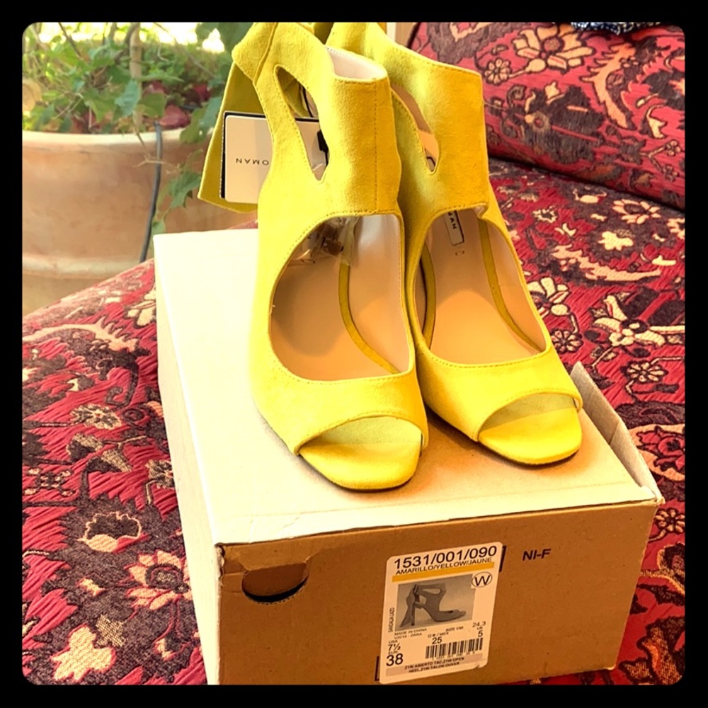 Open  toed Zara heels